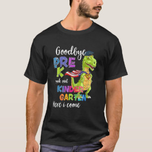 Auf Wiedersehen Vorschule Hallo Kindergarten Hier T-Shirt
