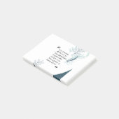 Auf Wiedersehen Wünsche Post-it Klebezettel (angewinkelt)