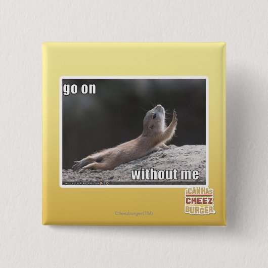 Auf withouth gehe ich button (Vorderseite)