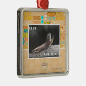 Auf withouth gehe ich silbernes ornament (Rechts)