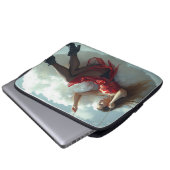 Auf Wolke sieben Laptopschutzhülle (Vorne Knopf)