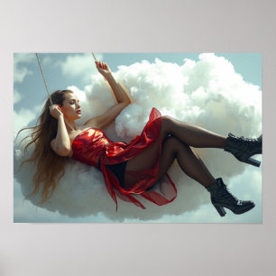 Auf Wolke sieben Poster