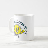 Auf Wolke sieben sein Kaffeetasse (Vorderseite Links)