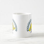 Auf Wolke sieben sein Kaffeetasse (Mittel)
