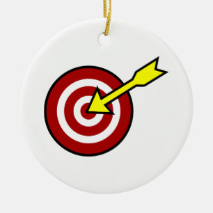 Auf Ziel Keramikornament