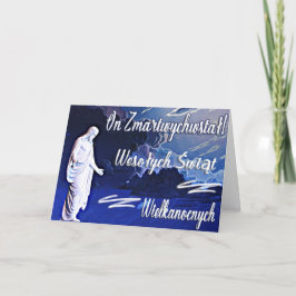 Auf Zmartwywstał! - Wielkanocna kartka z Karte