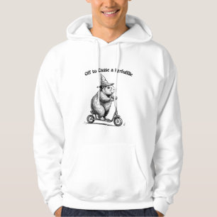 Auf zu einem Riesentrubel Lustiger Erdhörnchen Rol Hoodie