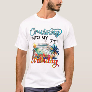 Auf zu meiner 7. Geburtstags-Kreuzfahrt T-Shirt
