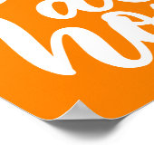 Auf Zuhause bleibe Poster (Ecke)