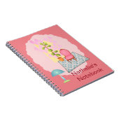 Auf Zuhause personalisiertem Notebook Notizblock (Rechte Seite)