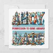 AUFBAU DER ERLAUBNIS EINLADUNG (Vorderseite)