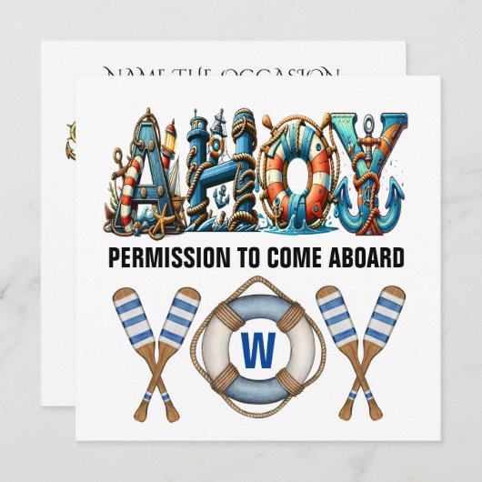 AUFBAU DER ERLAUBNIS EINLADUNG (Vorne/Hinten)