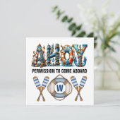 AUFBAU DER ERLAUBNIS EINLADUNG (Stehend Vorderseite)