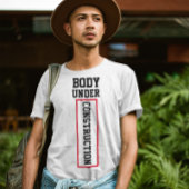 Aufbau | Funny Workout Zitat T-Shirt