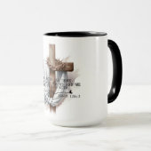 Aufbauender, glaubensbasierter Glaube  Tasse (VorderseiteRechts)