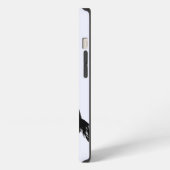 Aufbäumendes Pferd iPhone Hülle (Linke Seite)