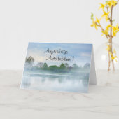 Aufbel Becmit See und Nebel Karte (Gelbe Blume)