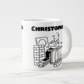 Aufbereiteter Gebäude Jumbo-Tasse (Vorderseite Rechts)
