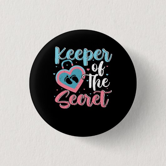 Aufbewahrung des Geheimen rosa oder blauen Geschle Button (Vorderseite)