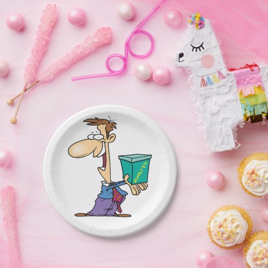 Aufbewahrung eines Qualitätsfelds Pappteller (Party)