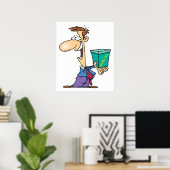 Aufbewahrung eines Qualitätsfelds Poster (Heimbüro)