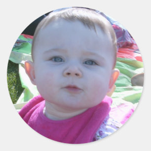 Aufbewahrung nach 10 Monaten Runder Aufkleber