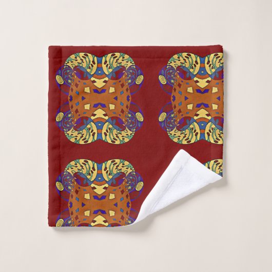 Aufblähen Badhandtuch Set (Waschlappen)