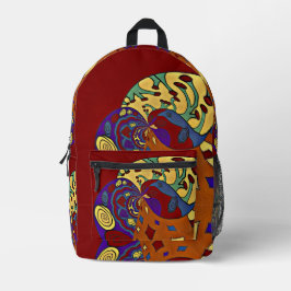 Aufblähen Bedruckter Rucksack