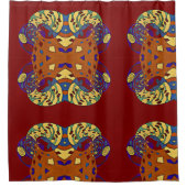 Aufblähen Duschvorhang (Vorderseite)