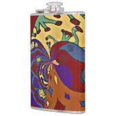 Aufblähen Flachmann (Links)