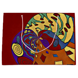 Aufblähen Große Geschenktüte