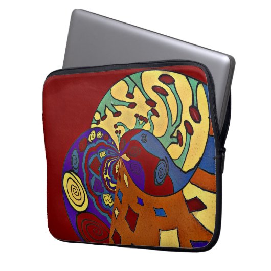 Aufblähen Laptopschutzhülle (Vorderseite Links)