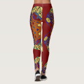 Aufblähen Leggings (Rückseite)