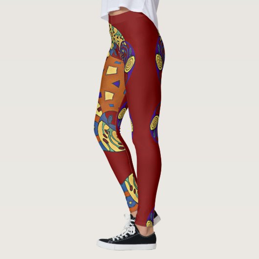 Aufblähen Leggings (Links)
