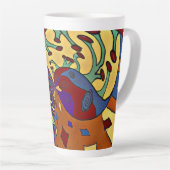 Aufblähen Milchtasse (Rechte Ecke)