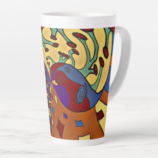 Aufblähen Milchtasse (Rechte Ecke)