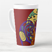 Aufblähen Milchtasse (Linke Ecke)