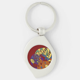 Aufblähen Schlüsselanhänger