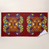 Aufblähen Strandtuch (Vorderseite)