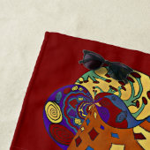 Aufblähen Strandtuch (Beispiel)