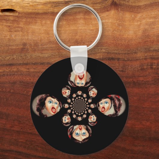 Aufblähung! Schlüsselanhänger (Vorderseite)