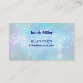 Aufblasbare Bouncer-Visitenkarten Visitenkarte (Rückseite)