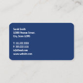 Aufblasbare Bouncy Rentals Visitenkarte (Rückseite)