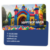 Aufblasbare Bouncy Rentals Visitenkarte