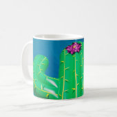 Aufblasbare Kaktus Kaffeetasse (Vorderseite Links)