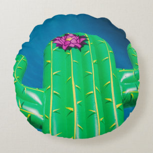 Aufblasbare Kaktus Rundes Kissen