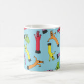 Aufblasbare Rohr-Mann-Tasse Kaffeetasse (Mittel)