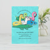 Aufblasbare Spielzeuge Einladung (Stehend Vorderseite)