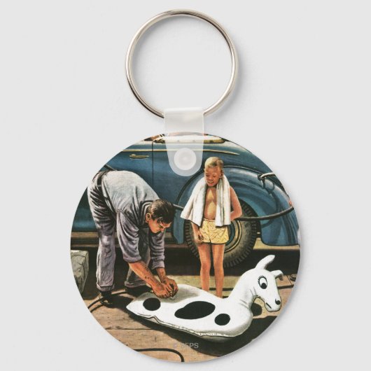 Aufblasbares Beach Toy Schlüsselanhänger (Vorderseite)