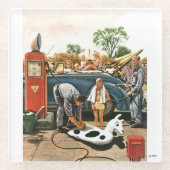 Aufblasen des Strand-Spielzeugs Glasuntersetzer (Vorderseite)